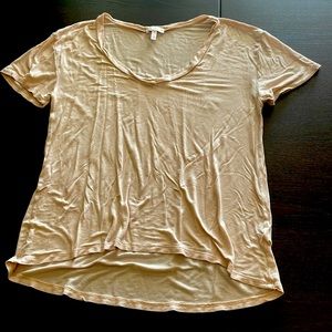 Soft pink over-sized t-shirt